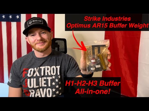 Strike Industries Blue accessories. Trigger Guard, Blue Charging Handle and Blue Buffer Tube.