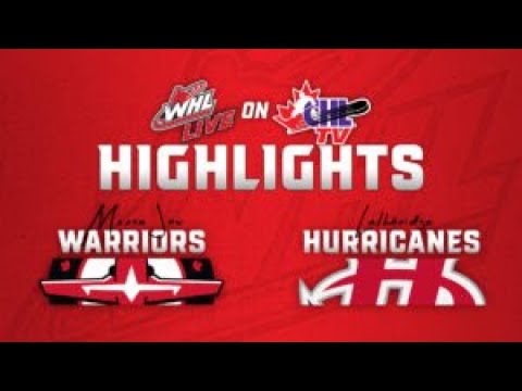 Moose Jaw Warriors at Lethbridge Hurricanes 01/07 | WHL Highlights 2024-25
