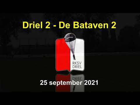 Driel 2 - De Bataven 2 (25 september 2021)