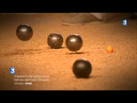 Demi-finale des Masters de pétanque 2015