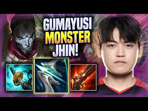 GUMAYUSI IS A MONSTER WITH JHIN! - T1 Gumayusi Plays Jhin ADC vs Draven! | Season 2022