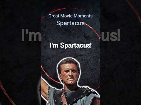 I'm Spartacus! | Iconic Scene from Spartacus (1960)