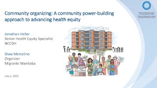 NCCDH Webinar: Community organizing: A community power-building approach to advancing health equity
