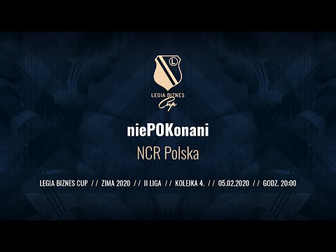 Skrót spotkania niePOKonani - NCR Polska ( Legia Biznes Cup Zima 2020 )