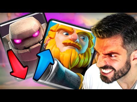 O NOVO META ACABOU COM MEU DECK DE GOLEM NO CLASH ROYALE!