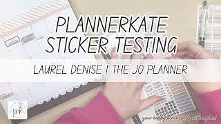 MONTHLY PLANNING IN THE LAUREL DENISE POP-UP / JO LAYOUT