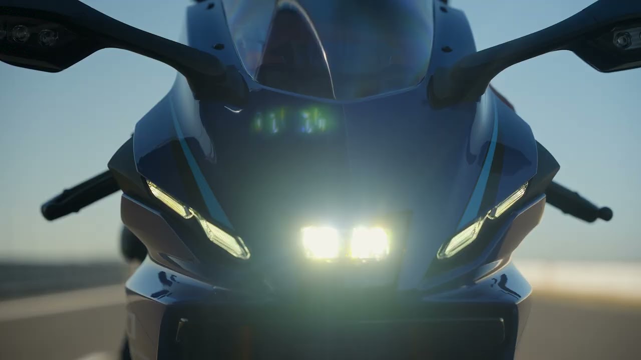 A nova Yamaha R7 chegou para completar a família R-Series! 🏍️💙