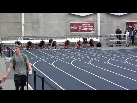 2020 Concordia Classic - Men's 60m Dash Prelims - Heat 1