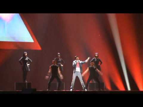 Eurovision Song Contest 2011 second rehearsal Malta. "One Life" - Glenn Vella