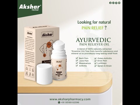 Akshar pain reliver oil, 40 ml