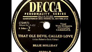 Billie Holiday - That Ole Devil Called Love