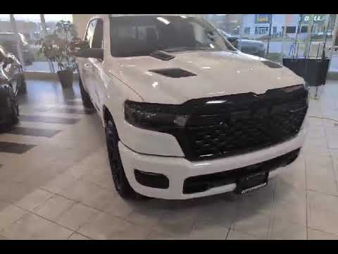 2026 Ram 1500 Sport 4x4 Crew Cab 5'7" Box in Bright White for sale at Kitchener Chrysler Dodge Jeep Ram in Kitchener, ON