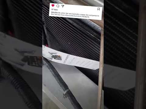 Another Happy Derale Radiator Fan Owner! #shorts