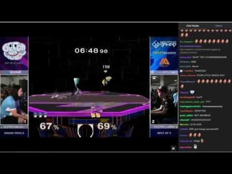 Mango's Marth VS Leffen WITH CHAT - Get on My Level 2016 GRAND FINALS (Last Match)