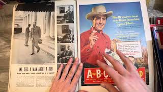 1950’s LIFE Magazine Flip Through And Harvest | Travel Back In Time