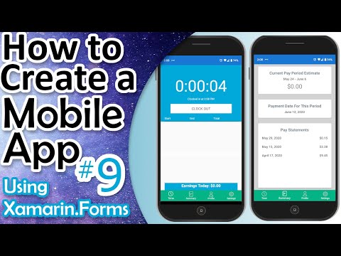Xamarin.Forms Tutorial #9 - Summary Page and Services - Time Tracker App