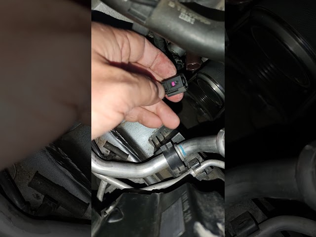 Как Снять Фишку С Датчика Давления Масла Тигуан