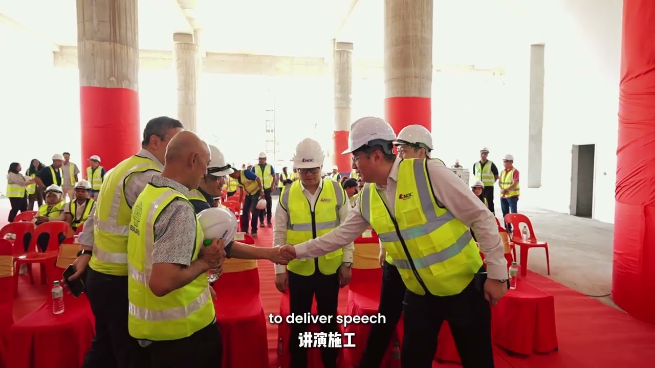 Berjaya Topping Out
