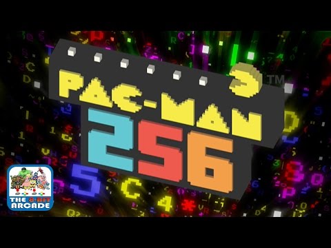 Pac-Man 256 - Playing Pac-Man In A New Unique Way (iPad Gameplay, Playthrough) Video
