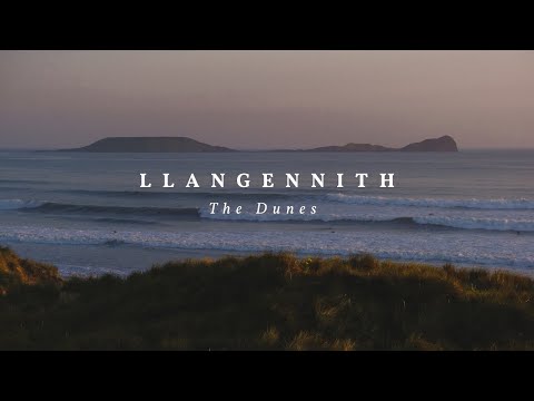 Scenic shots and waves at Llangennith 