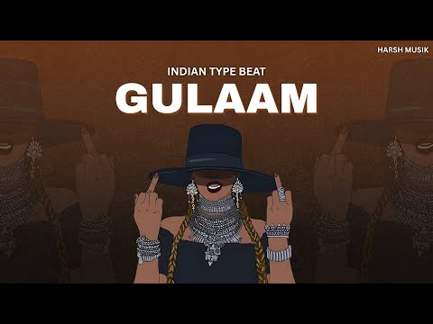 [SOLD] Indian Type Beat "Gulaam" || Freestyle Rap Beat || Rap/Hip Hop Beat 2025 || Harsh musiK