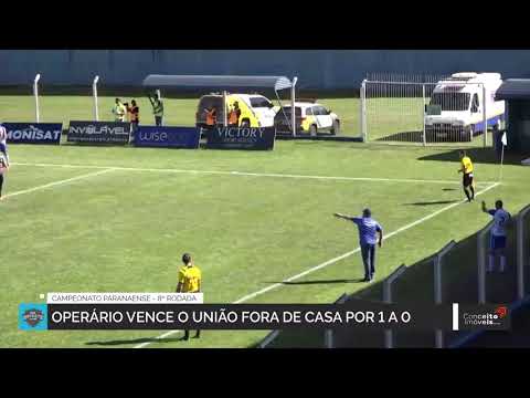 União 0x1 Operário PR 8° Rodada Paranaense 2020