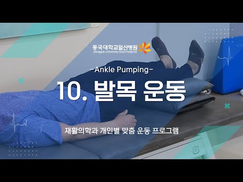 10. 발목운동