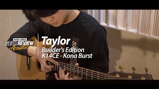 Video thumbnail for Taylor Builder's Edition K14CE-Kona Burst Demo - 'Radiant' by Guitarist '서유성' by Music Force Official