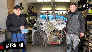 TATRA 148 - RENOVACE | ODBORNÍK ROZEBÍRÁ A KONTROLUJE SPOJKU | 18.DÍL