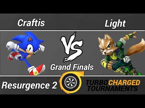 Resurgence 2 Wii U Singles (Grand Finals) - Craftis (Sonic) vs. Light (Fox)