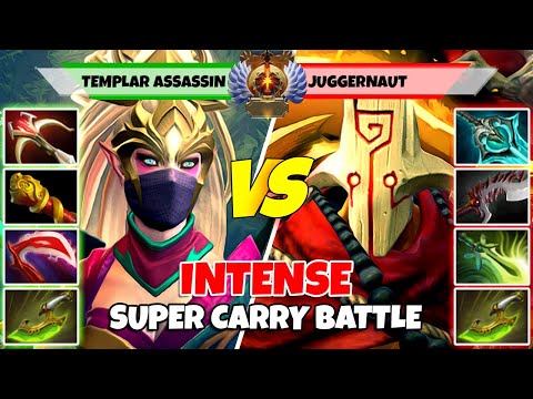 TEMPLAR ASSASSIN (Carry) vs JUGGERNAUT (Carry) - Battle Of Immortal Rank Dota 2 Players - Z Dota 2