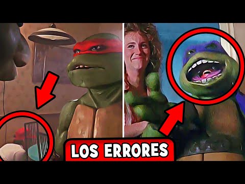 27 ERRORES ABSURDOS en LAS TORTUGAS NINJA de los que NO te diste cuenta 🤦‍♂️