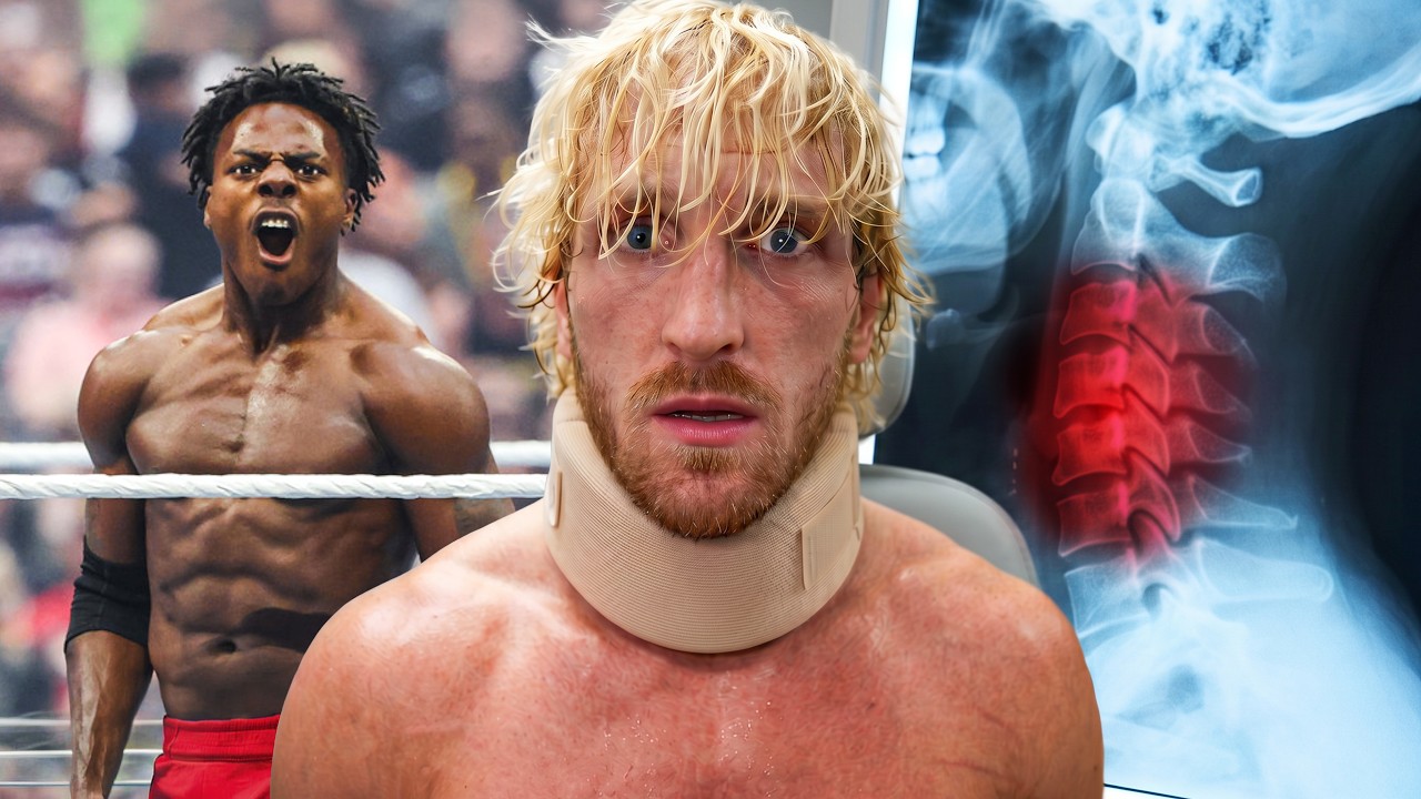 IShowSpeed Broke My Neck At Wrestlemania