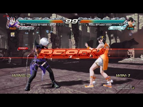 L7 195_6 Kunimitsu ( Anakin x24 ) vs (Lima) Xiaoyu - Tekken 7 Online sin Grafica