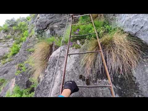 Ferrata dell'Amicizia  cima Sat