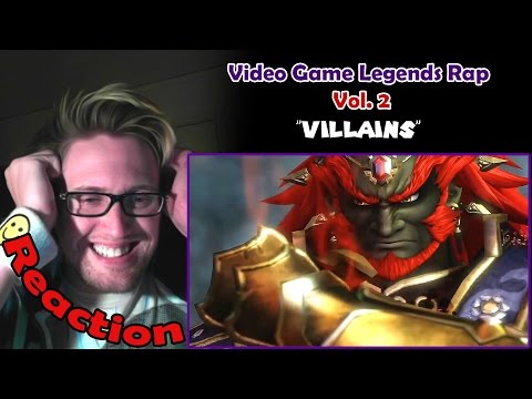 Video Game Legends Rap, Vol. 2 - "Villains" REACTION! | LOVELY BAD GUYS! |
