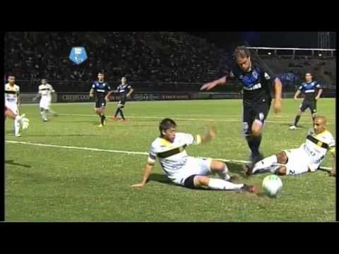Ocasión perdida por Insúa. Vélez 0 - Olimpo 0. 16avos. de Final Copa Argentina. Fútbol Para Todos