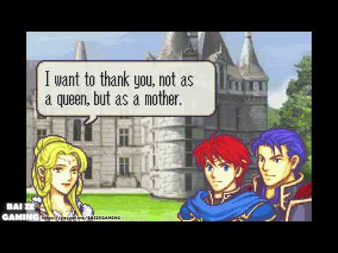 Fire Emblem GBA Blazing Blade 46   Zephiel Saved! Recruited Nino and Jaffer!