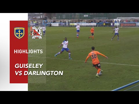 Guiseley 1-0 Darlington - National League North - 2021/22