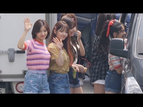 180617 프로미스나인(fromis_9) 인가 퇴근길 [4K] 직캠 Fancam by Mera