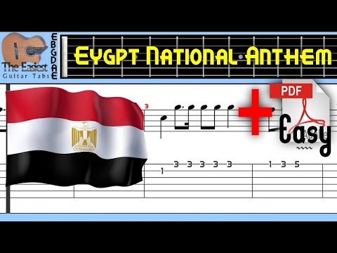 Egypt - National Anthem Guitar Tab Egypt - National Anthem Guitar Tab