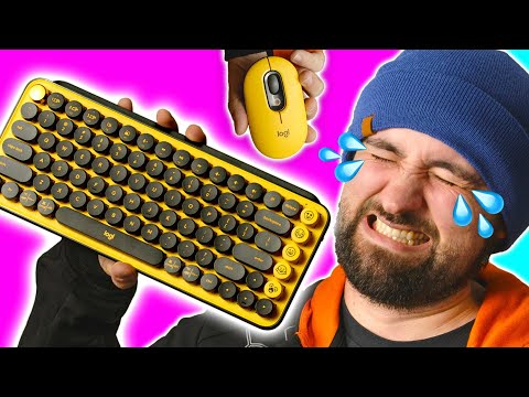 Klaviatūra Logitech POP Keys Emoji SWE (W), daydream video