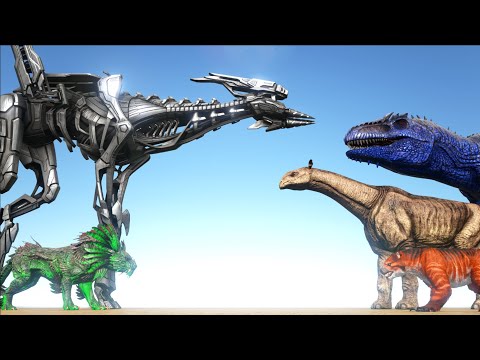 GENESIS PART 2 CREATURES VS ARK DINOSAURS