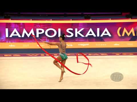 IAMPOLSKAIA Elizaveta (MDA) - 2019 Rhythmic Worlds, Baku (AZE) - Qualifications Ribbon