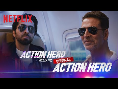 Ayushmann Khurrana Meets Akshay Kumar | An Action Hero | Netflix India — An Action Hero