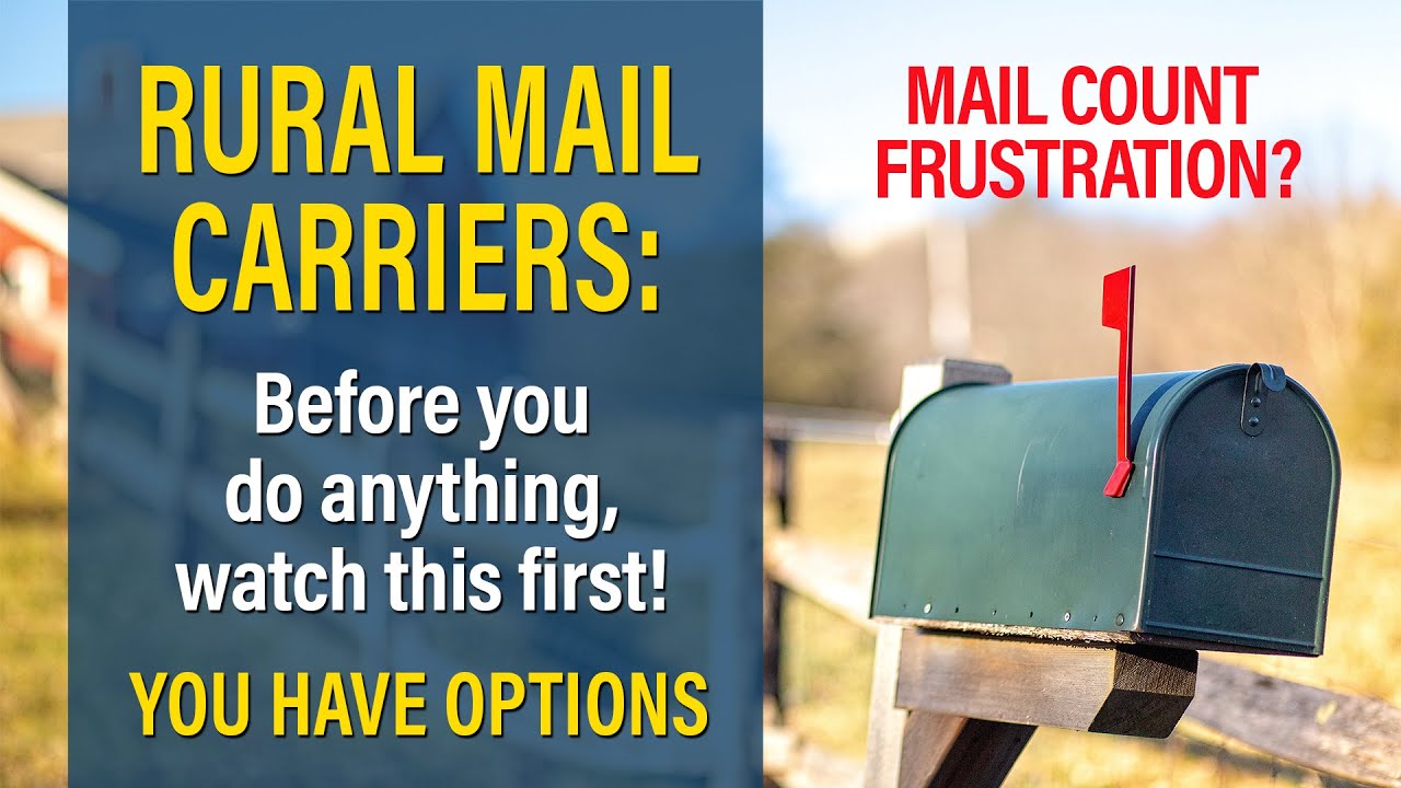 USPS Rural Mail Carriers are Stunned!  Asking what do we do now?