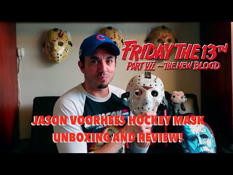"Friday the 13th Part VII: The New Blood" Hockey Mask Unboxing / Review!