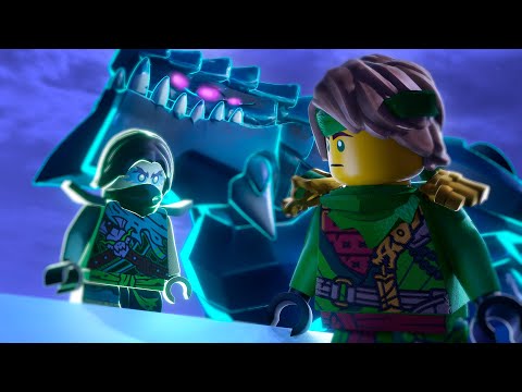 La última pelea de Lloyd lleva al regreso de Morro | Final de la temporada 3 de Ninjago Dragons R...