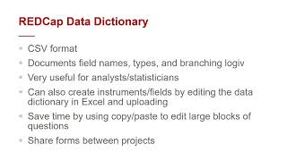 CRC Training: REDCap Overview