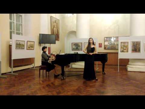 Alexandra Koroleva - Weber, "Der Freischütz". Ännchen's aria (Kommt ein schlanker Bursch gegangen)